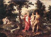 BACKER, Jacob de Garden of Eden ff oil painting artist